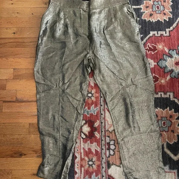 NWT Reiss Camille Shimmer Trouser - Picture 4 of 4